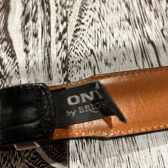 Onyx by Brighton leather belt - Picture 2 of 4